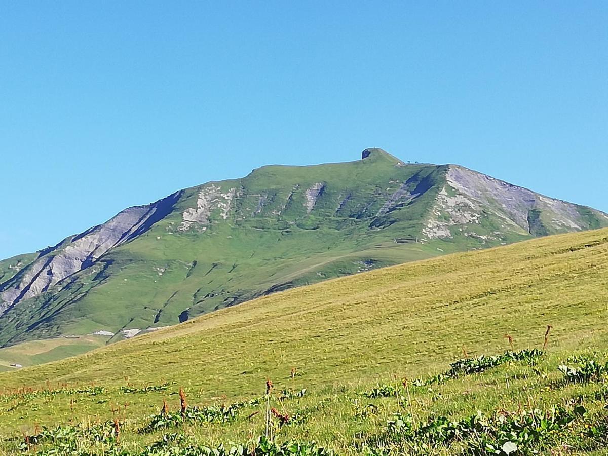 Chambres Et Tables D'Hotes Le Choton A Nono - Col Du Joly Beaufortain Hauteluce Exterior photo